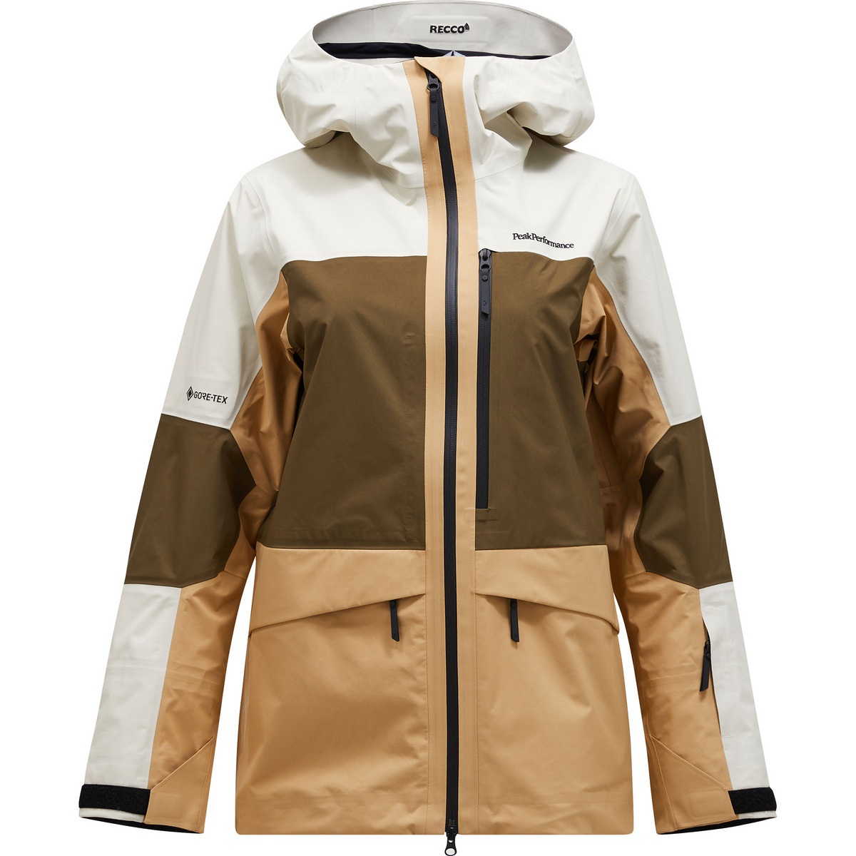 Peak Performance Damen Gravity GTX 3l Jacke (Größe S, beige)