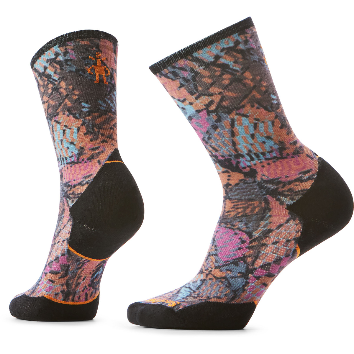 Smartwool Femme Chaussettes Trail Run Targeted Cushion Triangle (taille 42 , Rose vif)