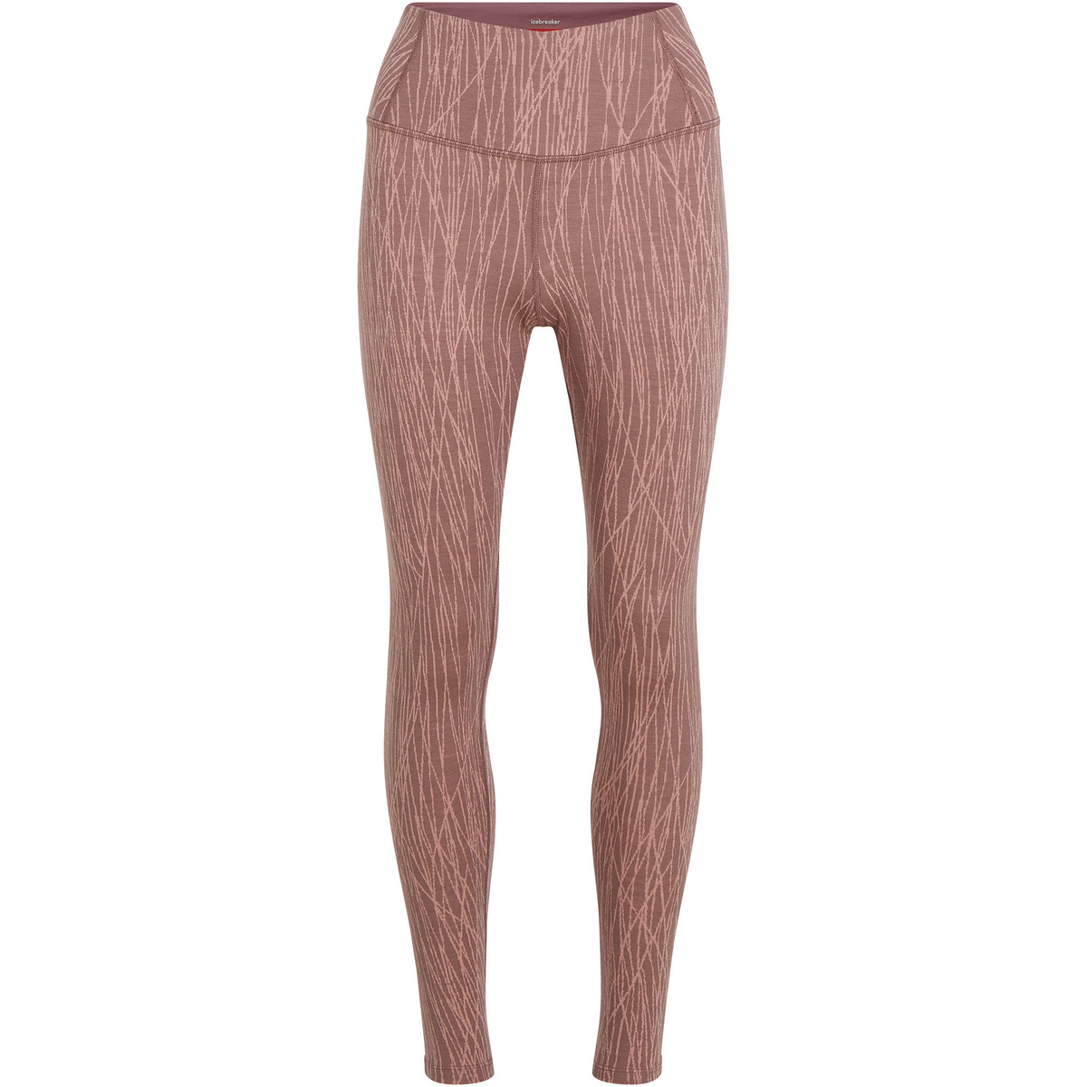Icebreaker Damen Merino 260 Tech Vertex High Rise Delta Lines Hose