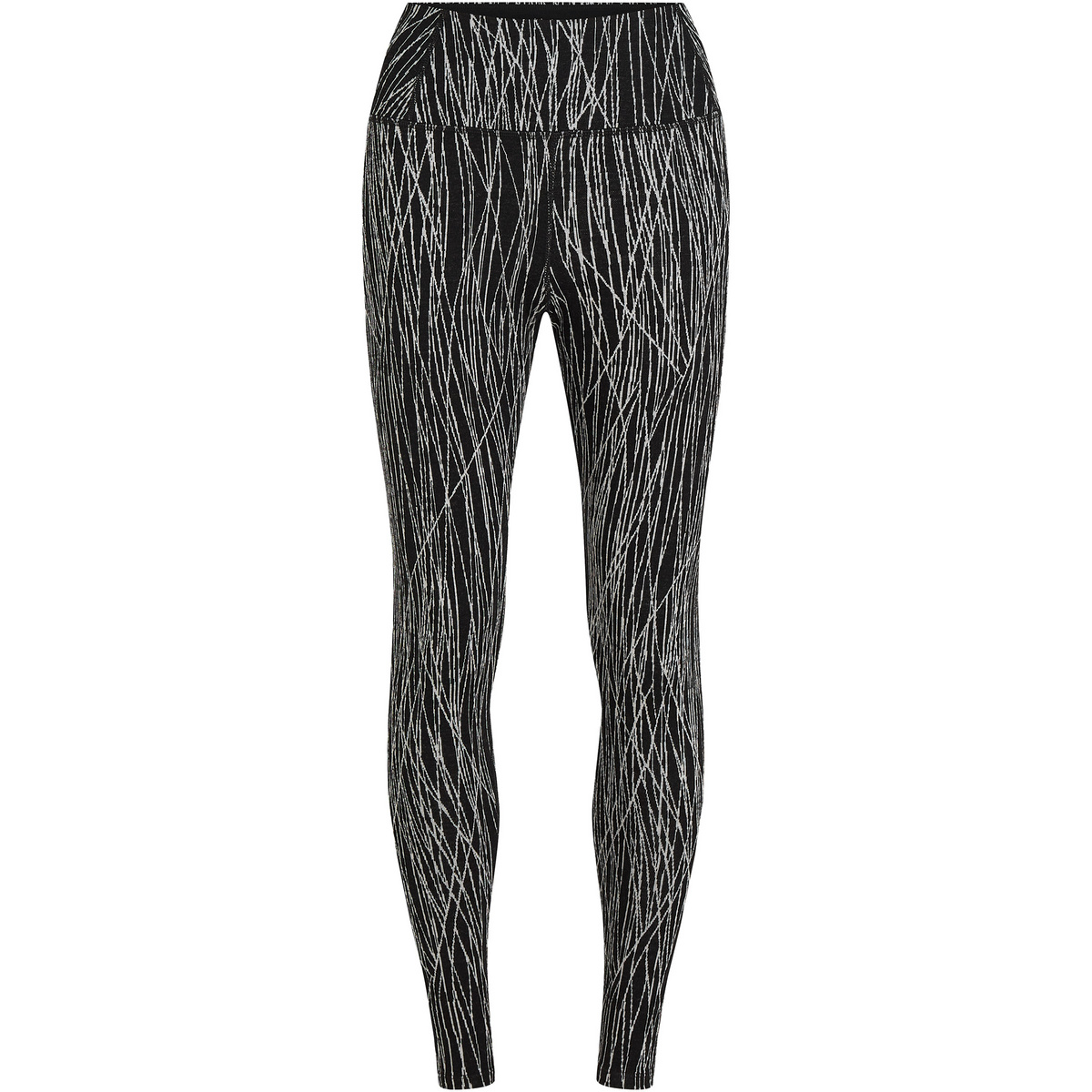 Image of Icebreaker Donna Pantaloni Merino 260 Tech Vertex High Rise Delta Lines