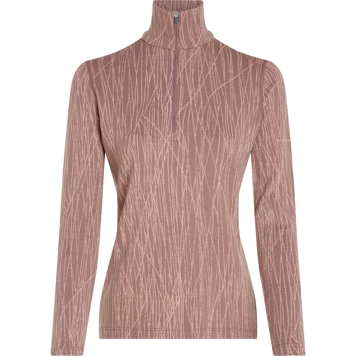 Image of Icebreaker Damen Merino 260 Tech Vertex HZ Delta Lines Longsleeve