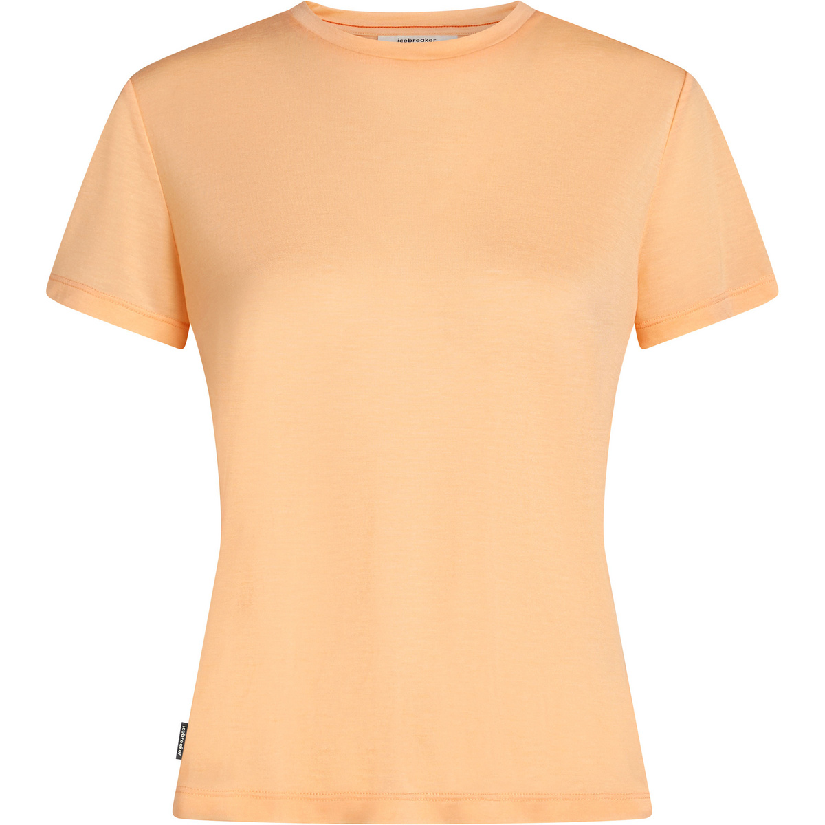Icebreaker Damen Merino Blend Core T-Shirt (Größe L, beige)