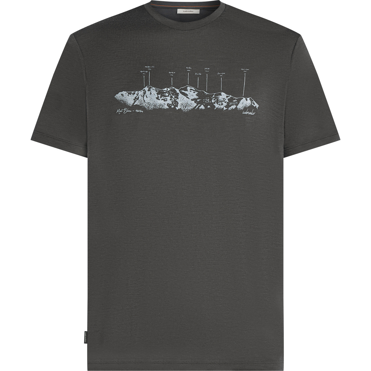 Image of Icebreaker Herren Merino 150 Tech Lite The Peaks T-Shirt