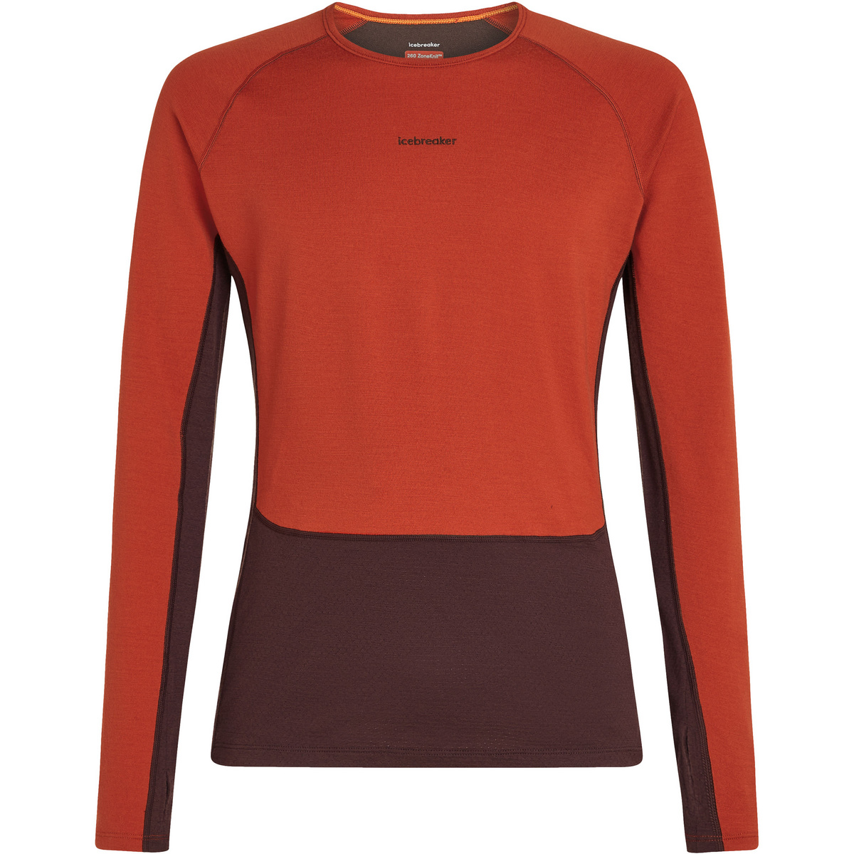 Image of Icebreaker Uomo Maglia a manica lunga Merino 260 ZoneKnit Crewe