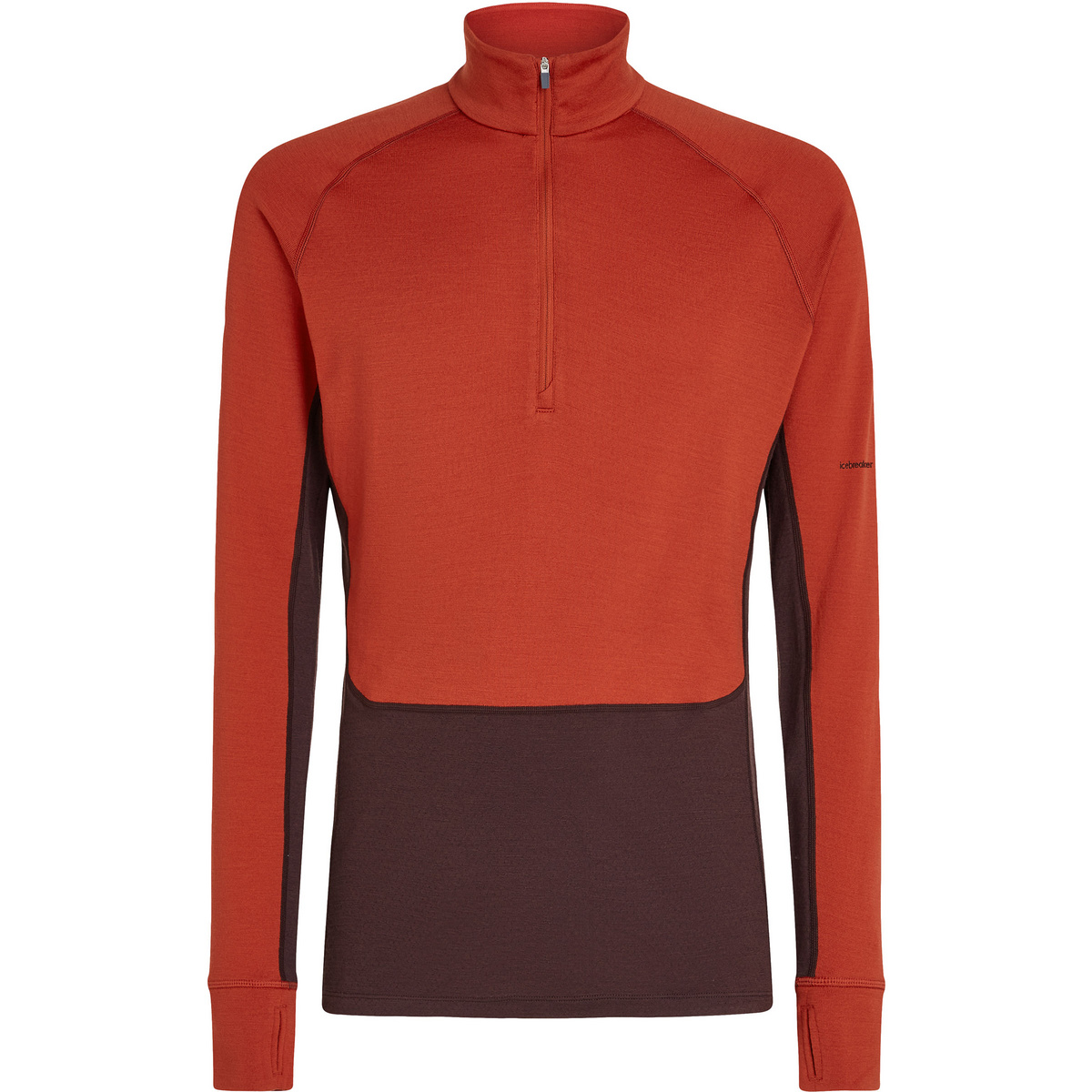 Image of Icebreaker Uomo Maglia a manica lunga Merino 260 ZoneKnit Half Zip