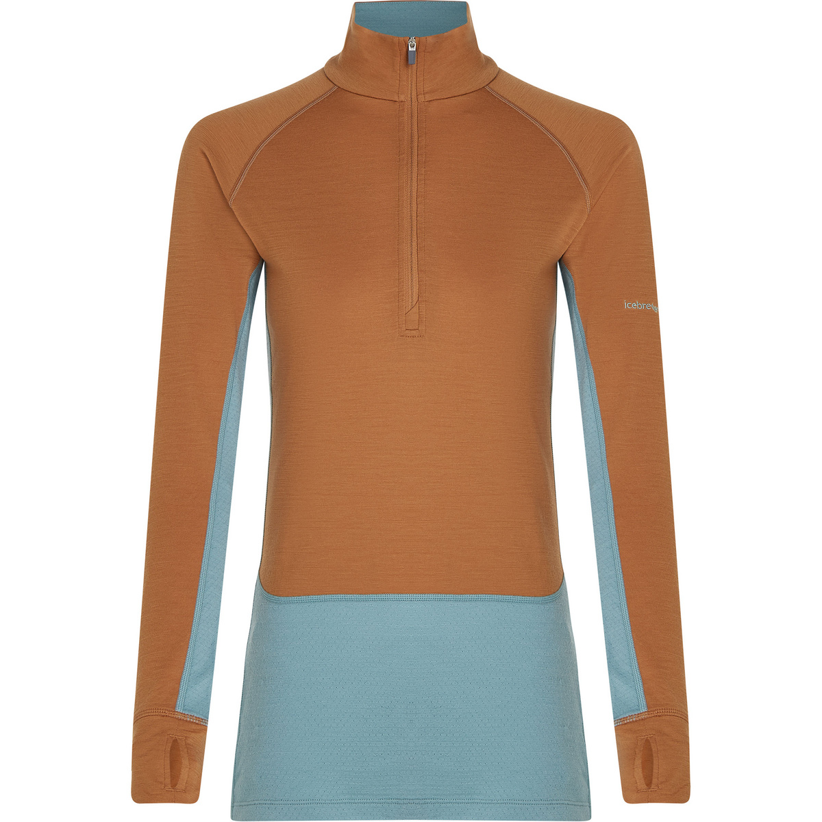 Image of Icebreaker Donna Maglia a manica lunga Merino 200 ZoneKnit Half Zip