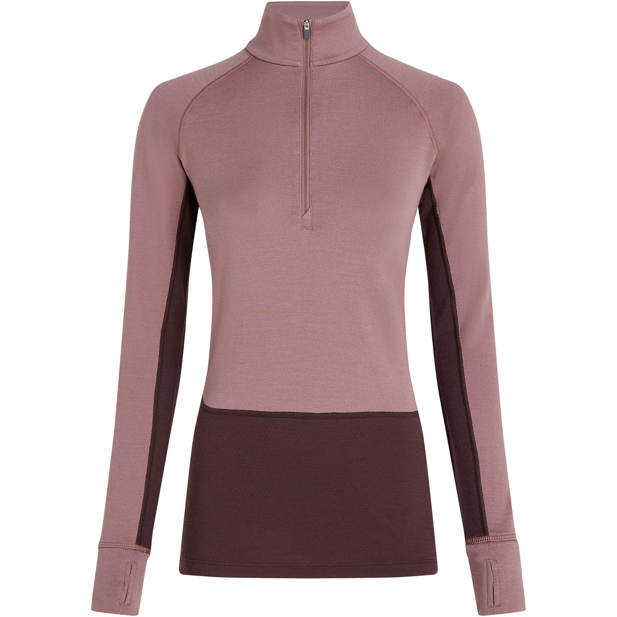Image of Icebreaker Donna Maglia a manica lunga Merino 260 ZoneKnit Half Zip