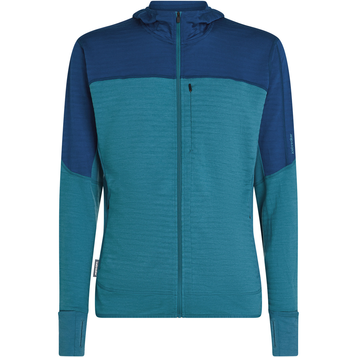 Image of Icebreaker Uomo Giacca Merino Blend 300 RealFleece Hoodie