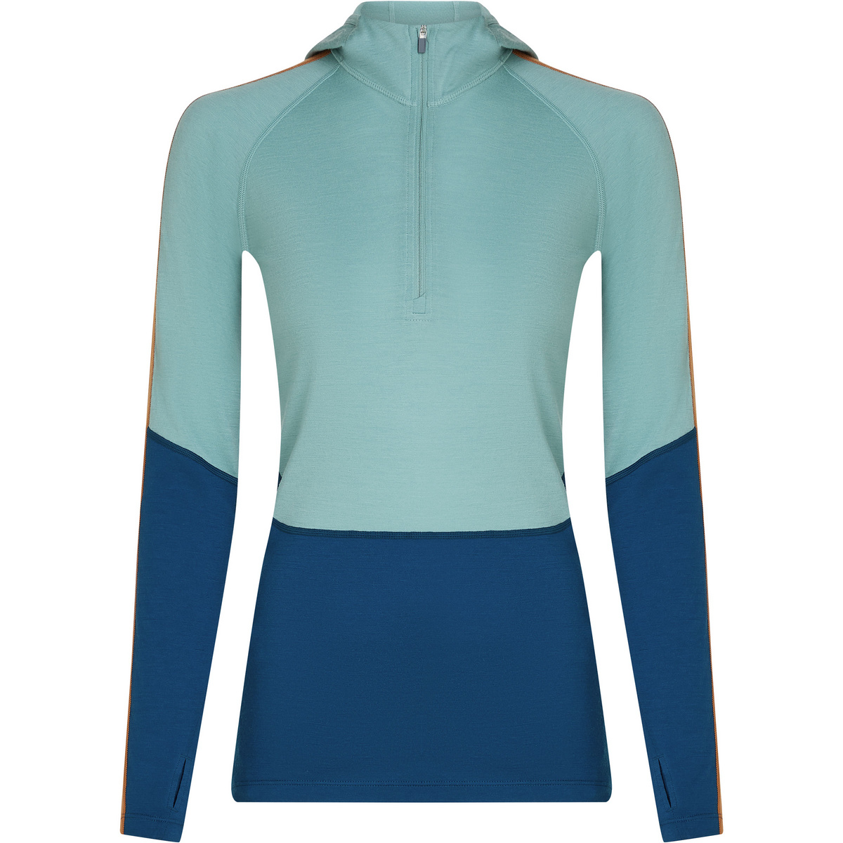 Image of Icebreaker Donna Maglia a manica lunga Merino 200 Oasis+ Half Zip Hoodie
