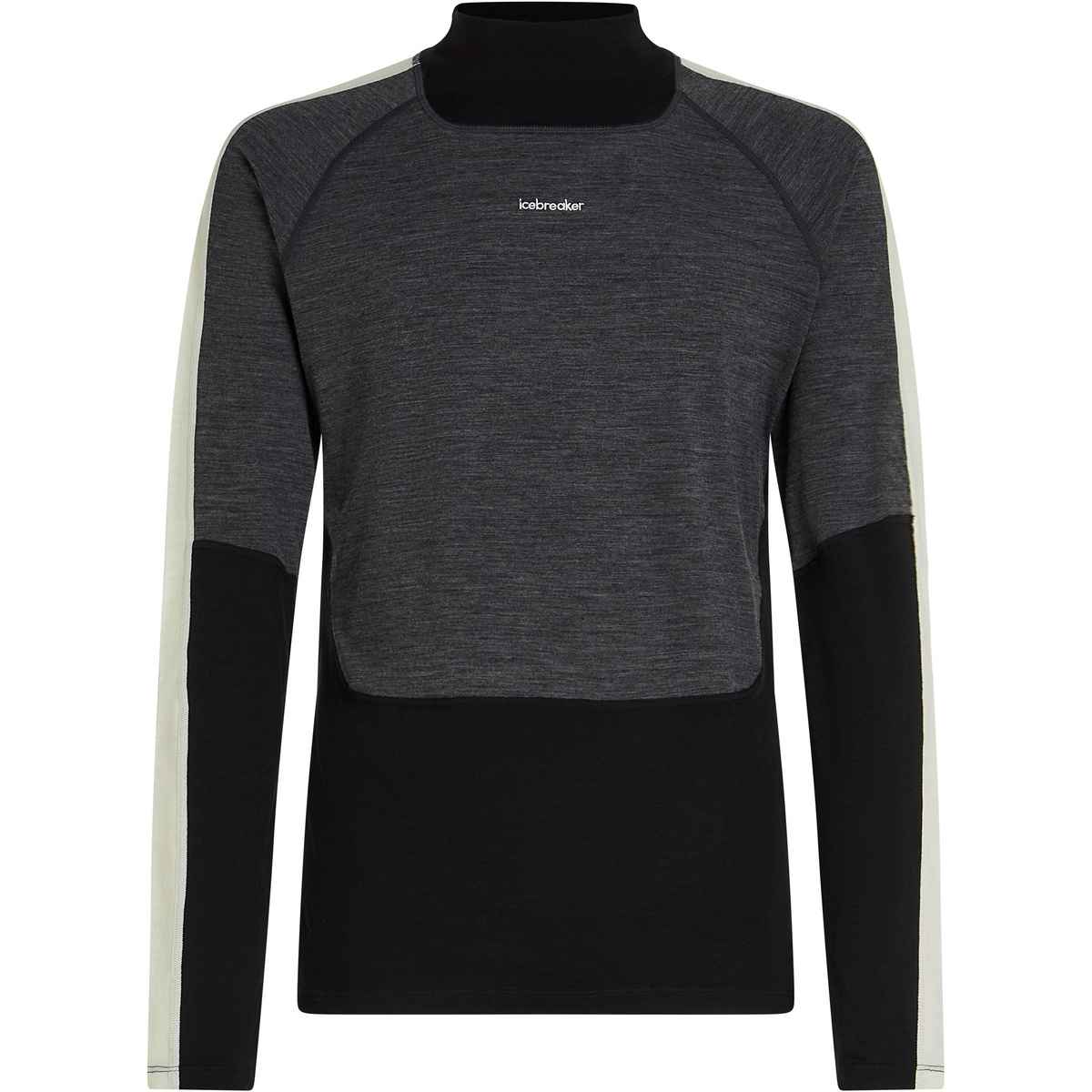 Image of Icebreaker Uomo Maglia a manica lunga Merino 200 Oasis+ High Neck