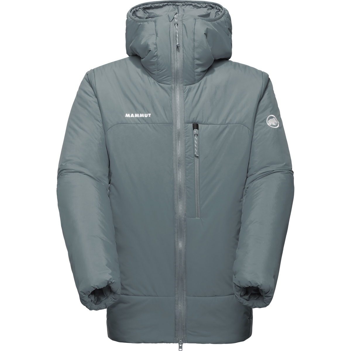 Mammut Herren Rime Pro Belay IN Hoodie Jacke (Größe L, grau)