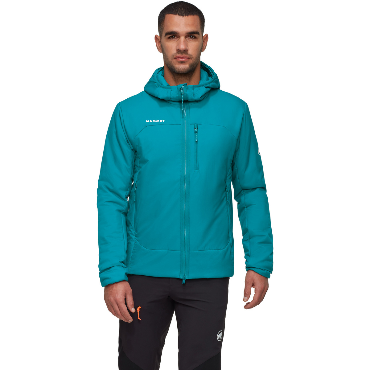 Mammut Herren Rime IN Hoodie Jacke (Größe L, tuerkis)