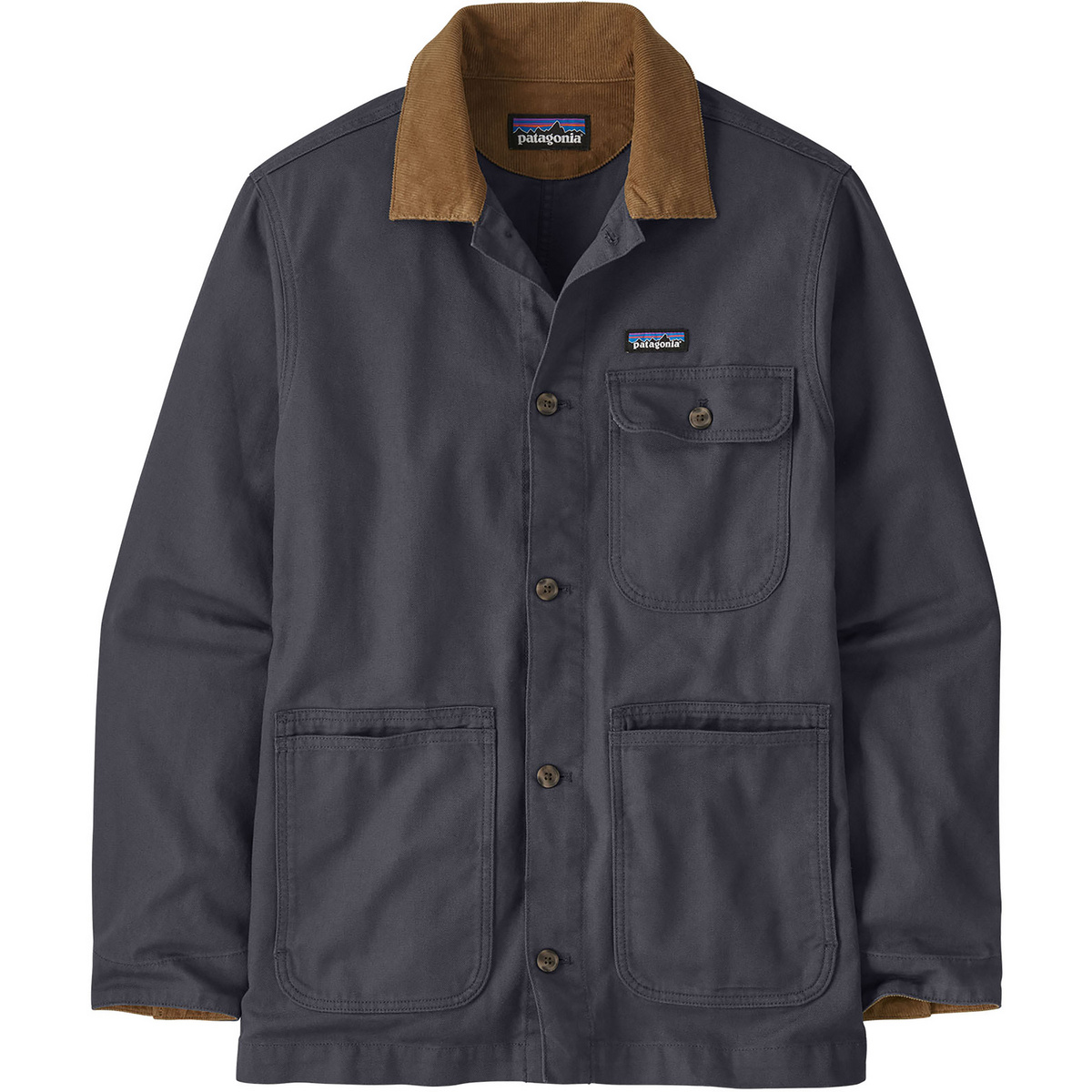 Patagonia Herren Point Reyes Canvas Jacke (Größe S, blau)
