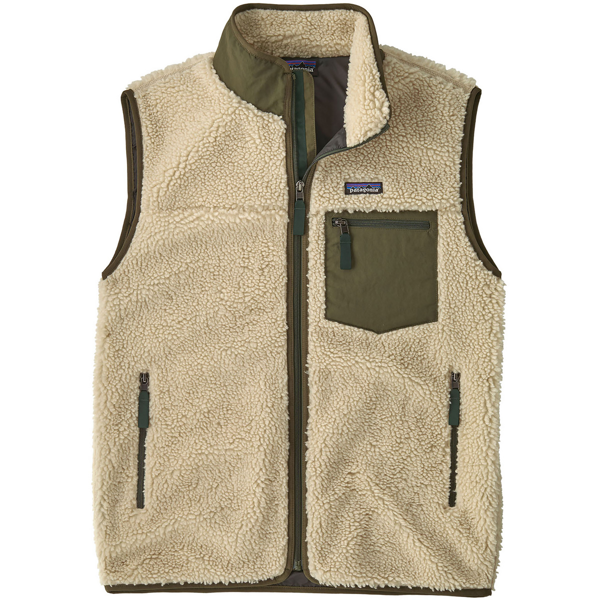 Patagonia Herren Classic Retro-X Weste (Größe L, beige)
