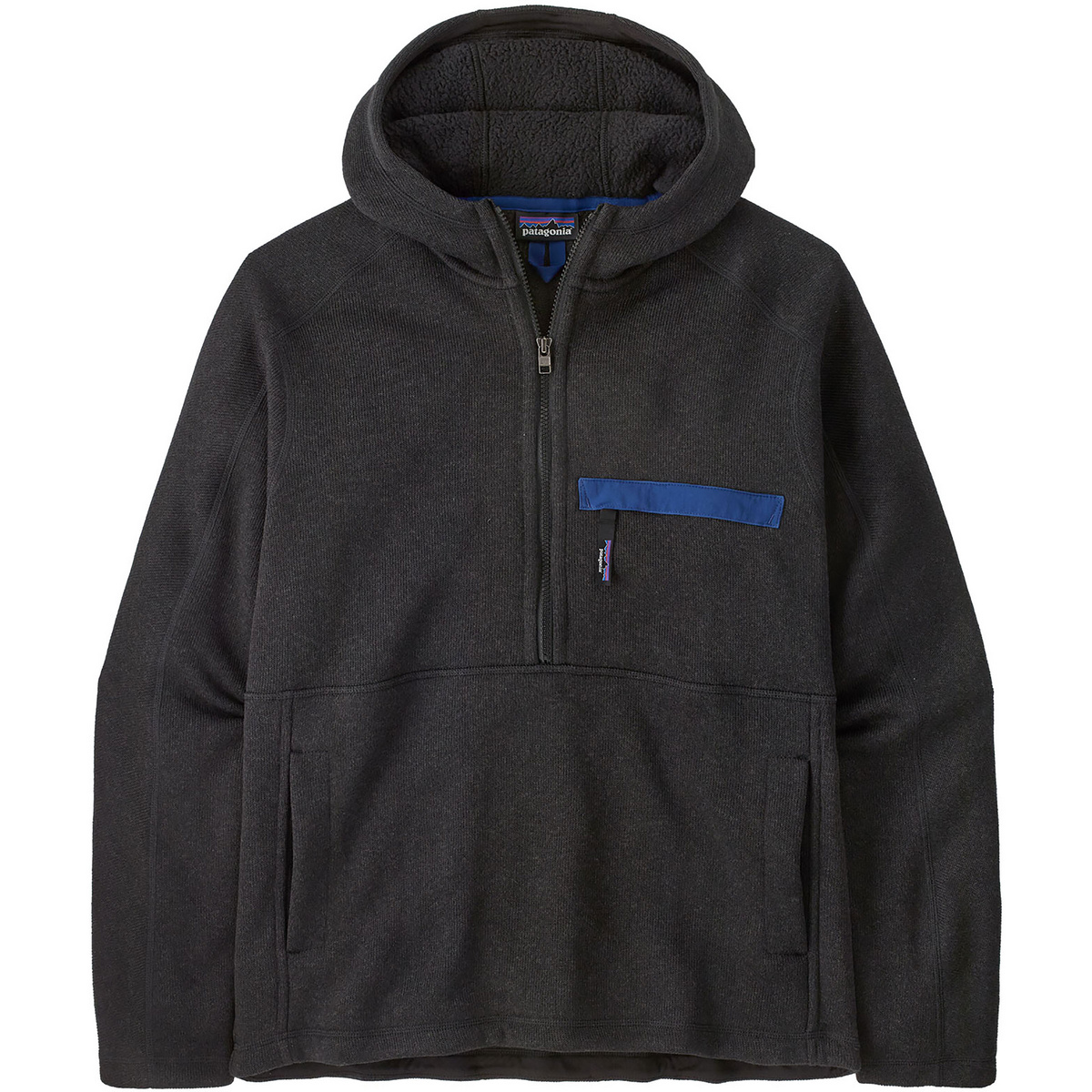 Patagonia Herren Better Sweater 1/2 Zip Pullover (Größe M, schwarz)