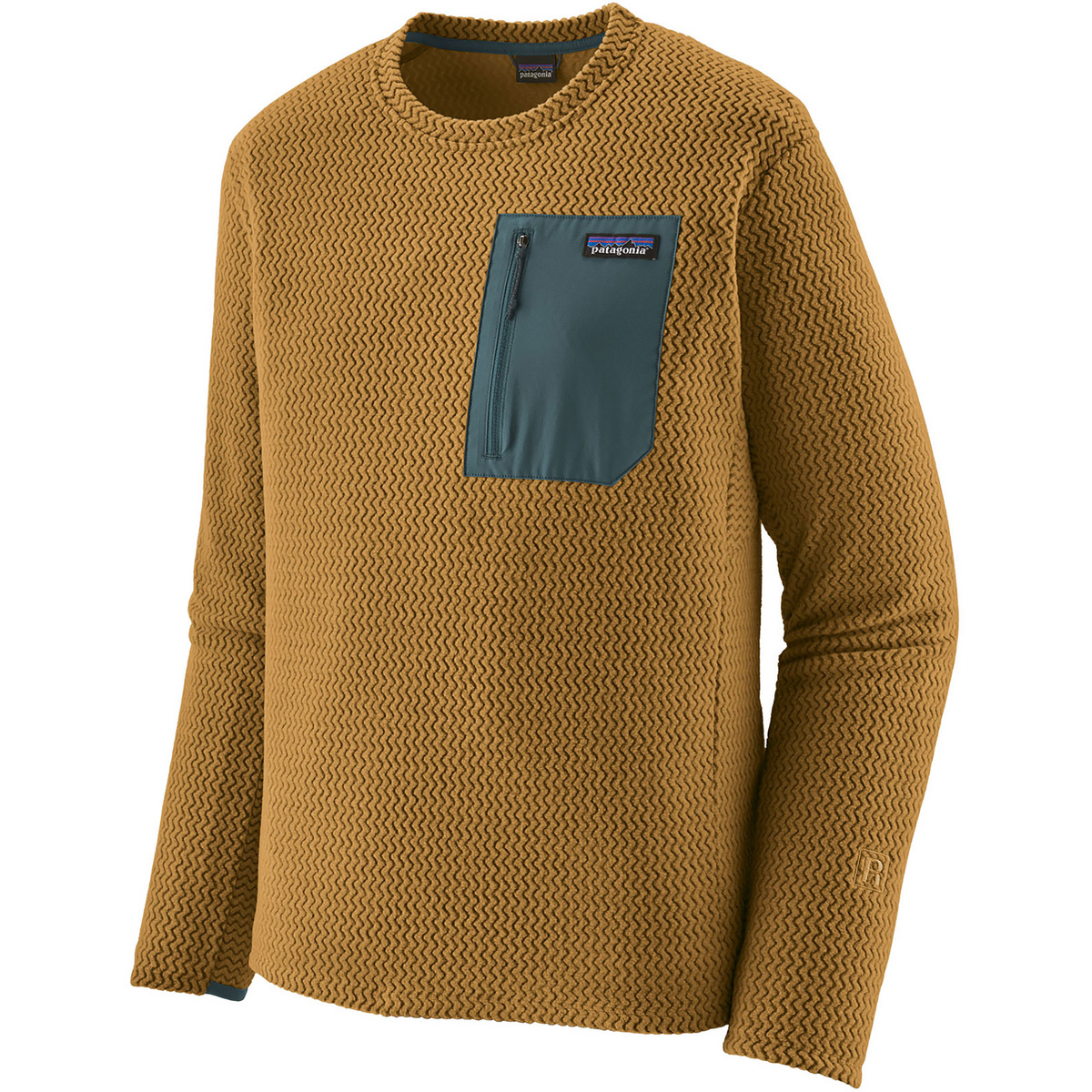Patagonia Herren R1 Air Crew Pullover (Größe XXL, braun)