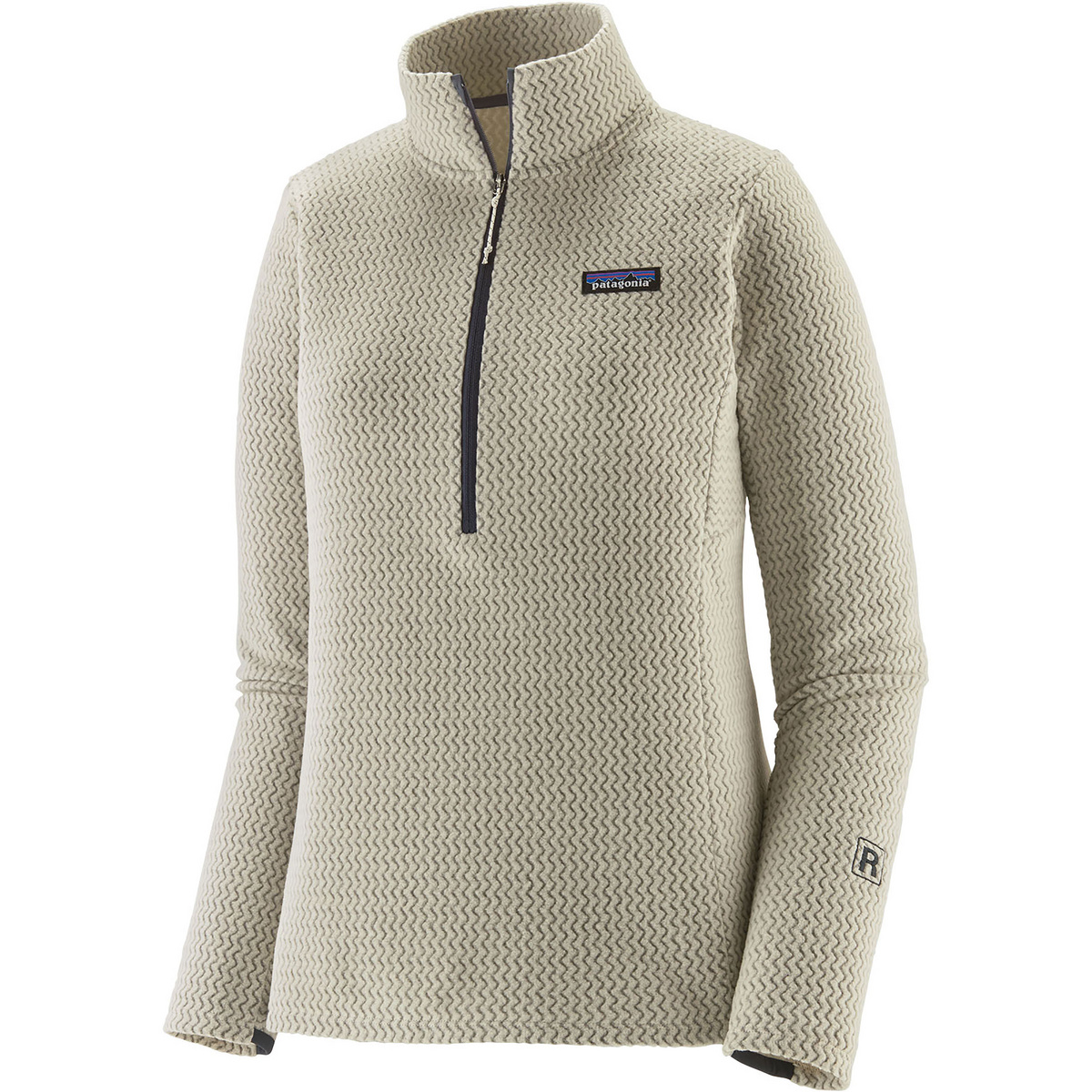 Patagonia Damen R1 Air Zip Neck Pullover (Größe XS, weiss)
