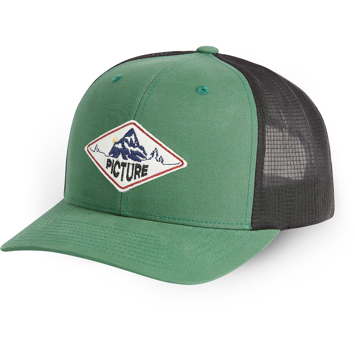 Picture Cap Zephyr Trucker (taille ONE SIZE, Vert)