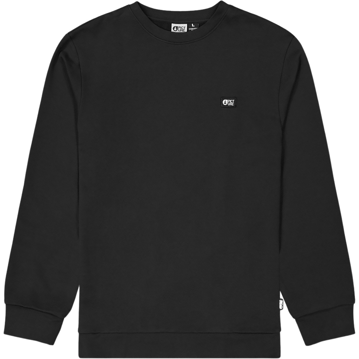 Picture Herren Essential Crew Pullover (Größe S, schwarz)