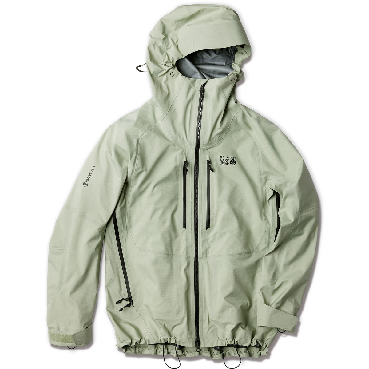 Mountain Hardwear Femme Veste High Exposure GTX C-Knit (taille S, Vert)