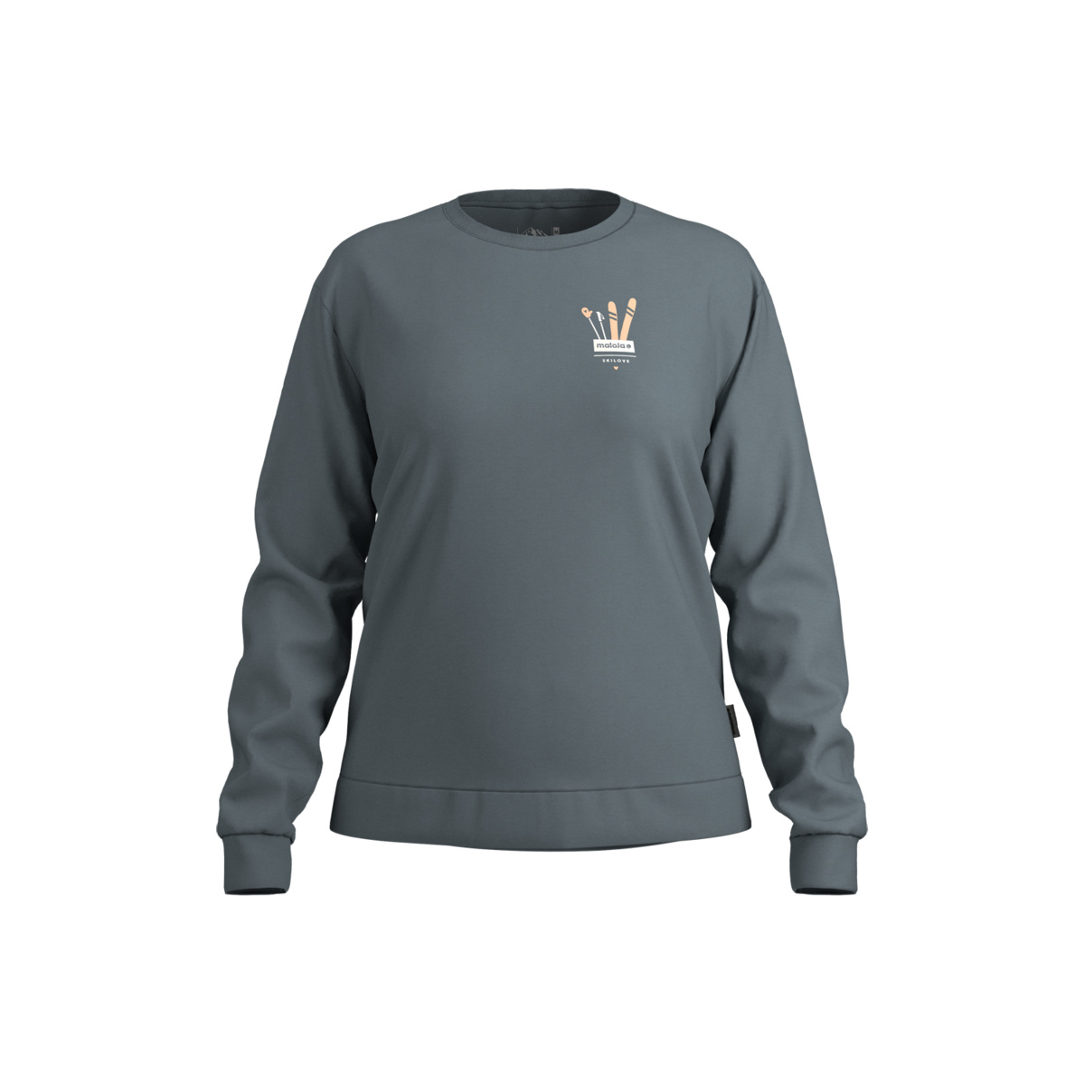Maloja Damen NeusiedlerseeM. Longsleeve (Größe M, blau)