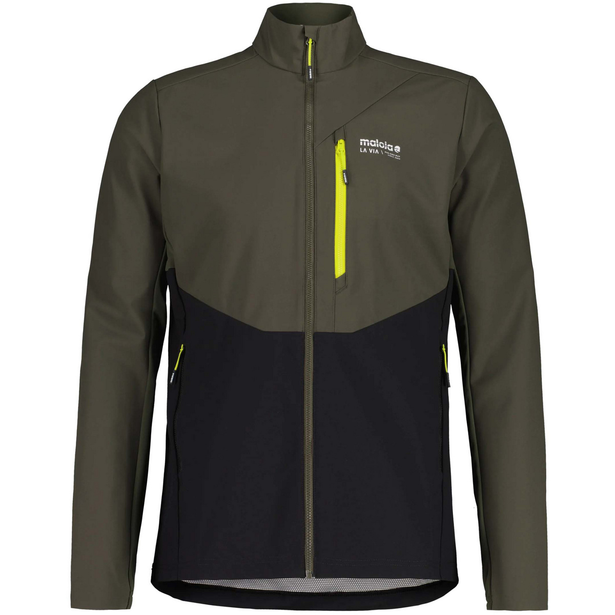 Maloja Herren AlpelM. Jacke (Größe S, oliv)