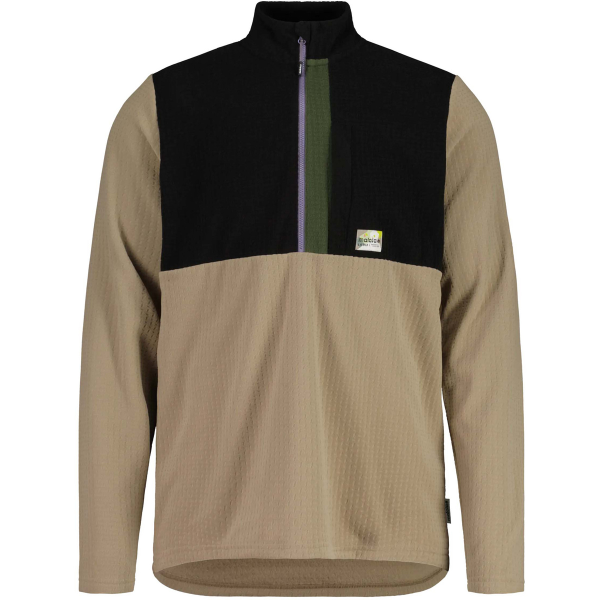 Maloja Homme Pull ZermedoM. (taille M, Beige)