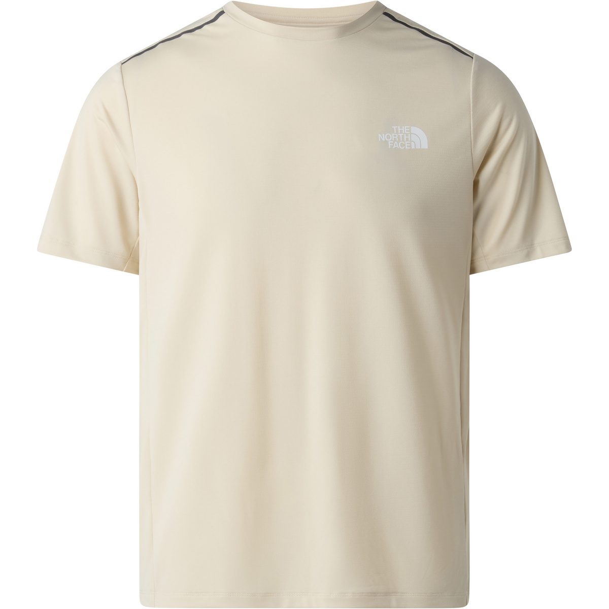 The North Face Herren Mountain Athletics Tape T-Shirt (Größe XXL, beige)