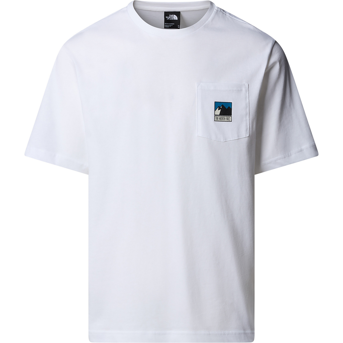 Image of The North Face Uomo Maglietta Mountain Logo Relaxed Pocket