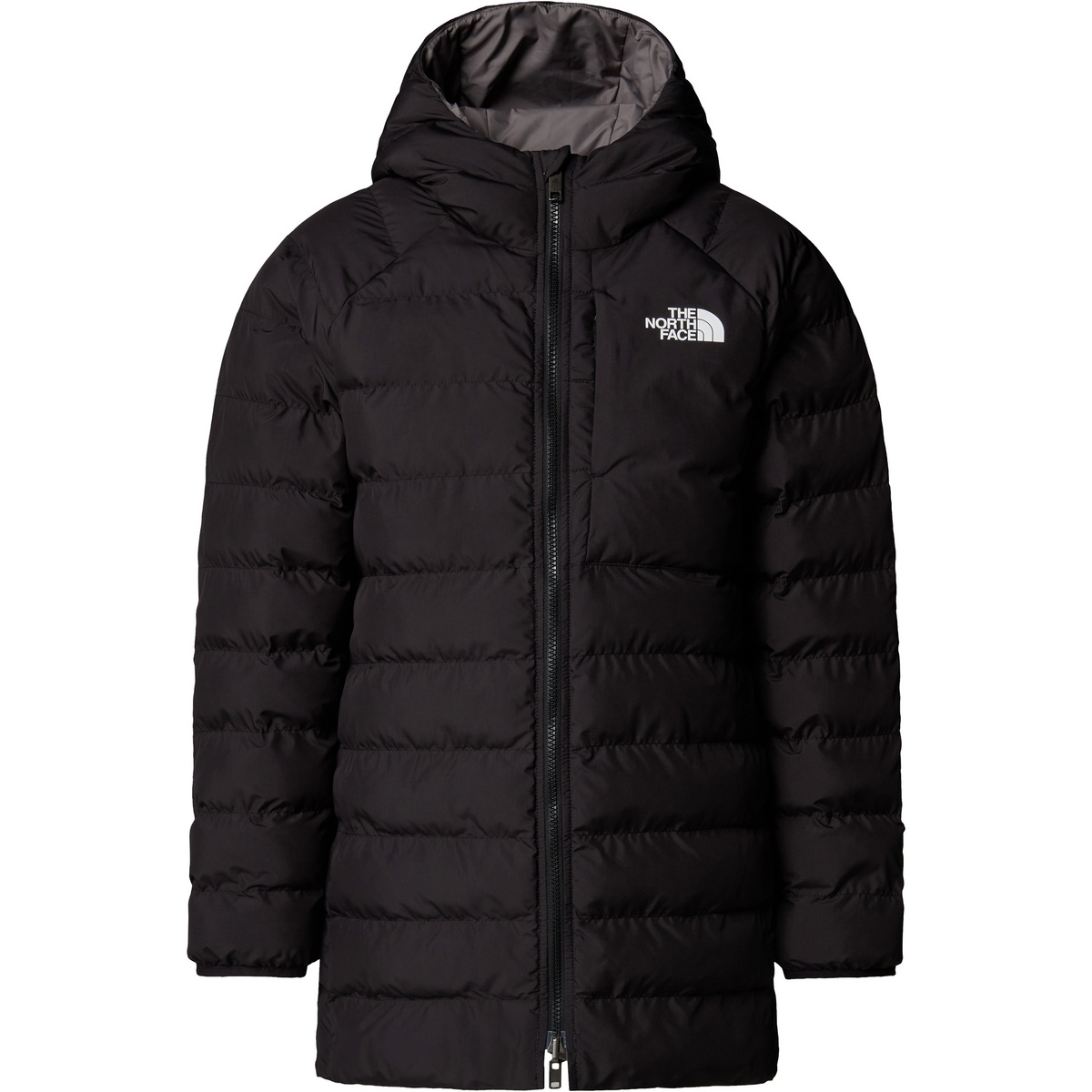 The North Face Bambino Parka Reversible Perrito (Taglia 124 , Nero)