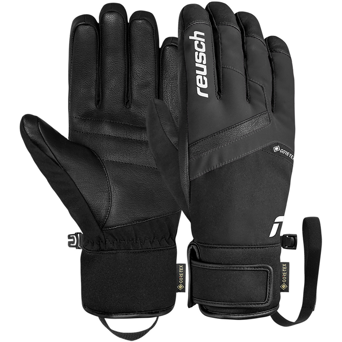 Reusch Gants Booster GTX (taille 10.5, Noir)