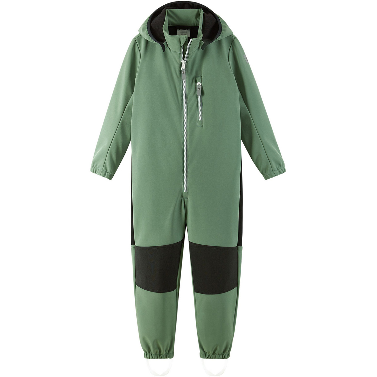 reima Kinder Nurmes Softshell Overall (Größe 104, gruen)