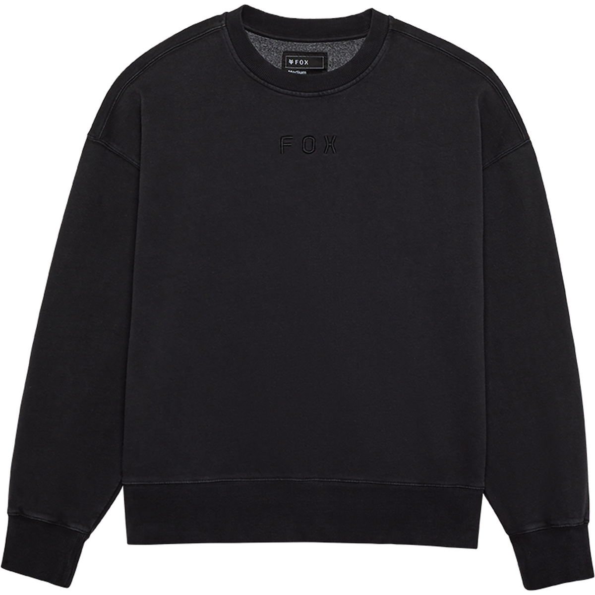 Image of Fox Herren Wordmark Oversized Fleece Pullover