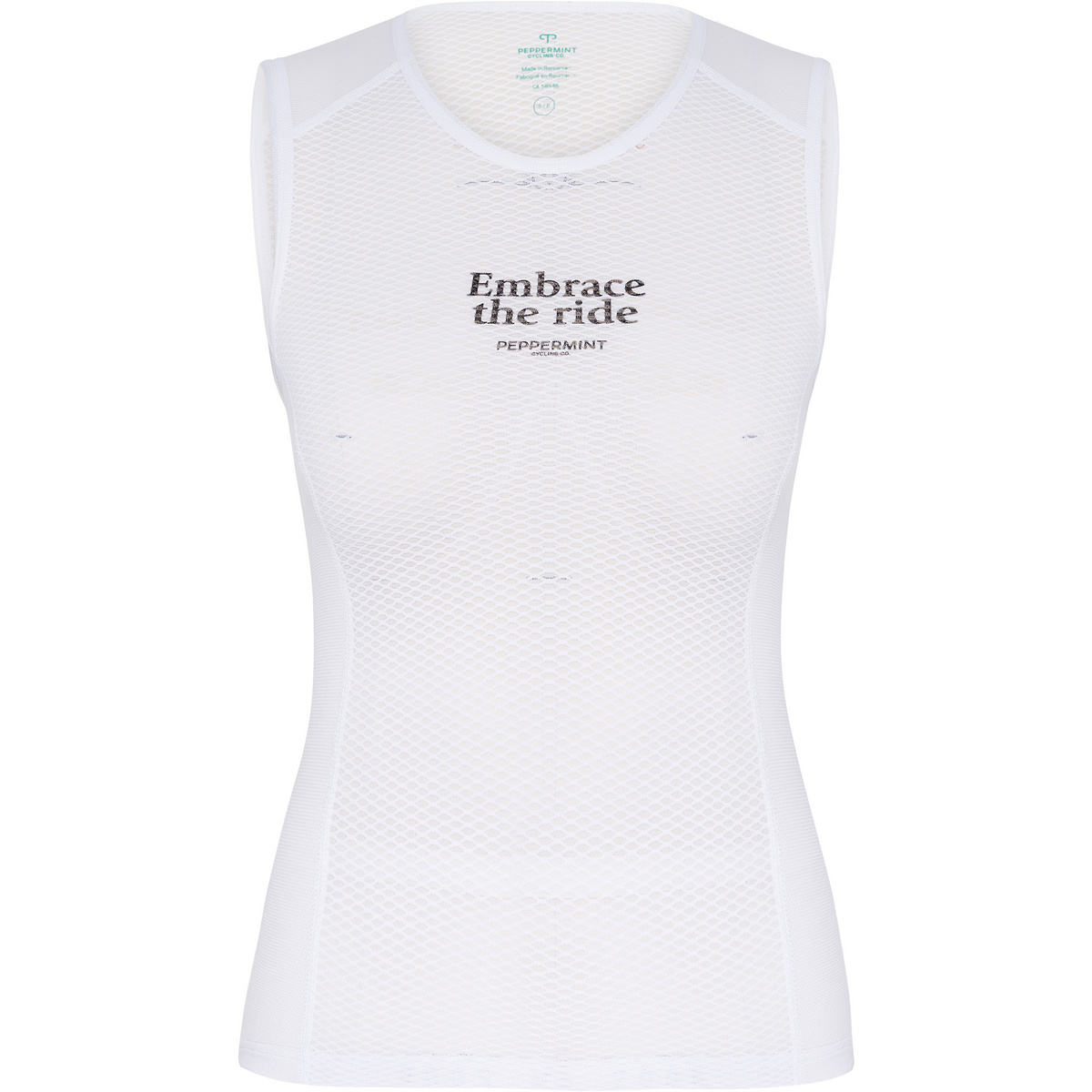 Peppermint Damen Base Layer Tank Trikot (Größe XL, weiss)