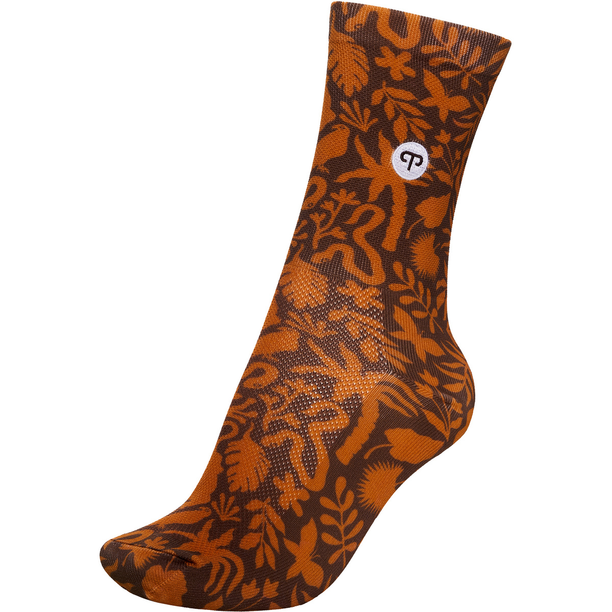 Peppermint Donna Calzini Signature Print (Taglia 35 , Arancione)