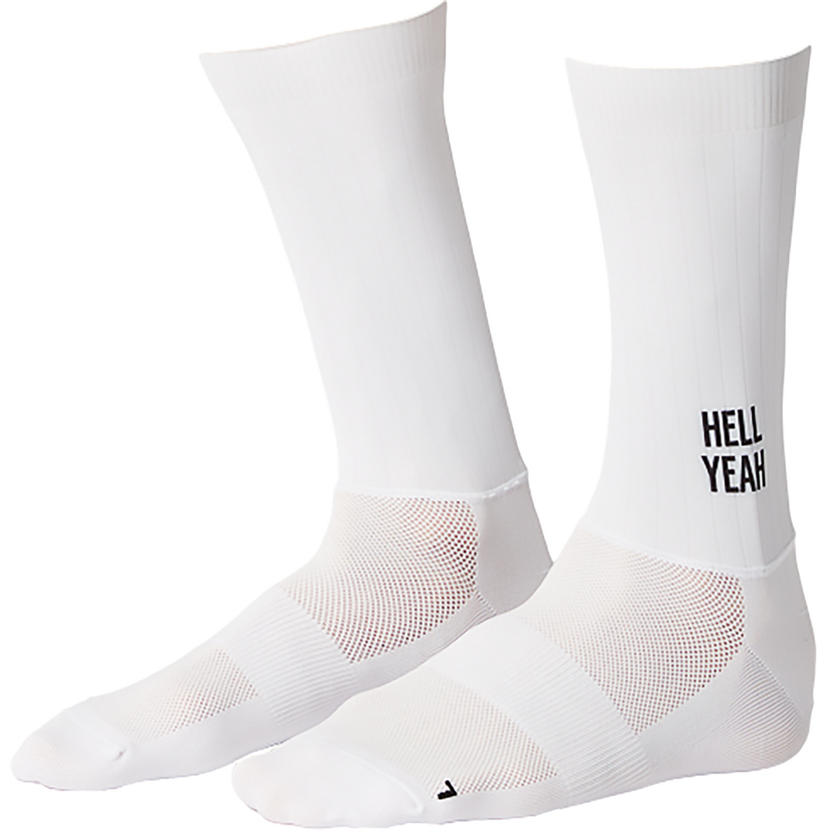 Fingerscrossed Iconic Hell Yeah Socken (Größe 39 , weiss)