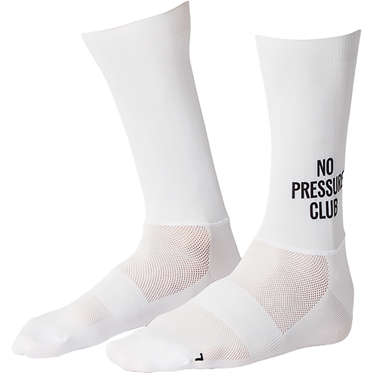 Fingerscrossed Calzini Iconic No Pressure Club (Taglia 39 , Bianco)