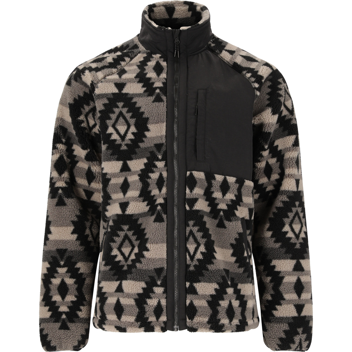Image of Whistler Uomo Giacca Ellison Printed Teddy Fleece