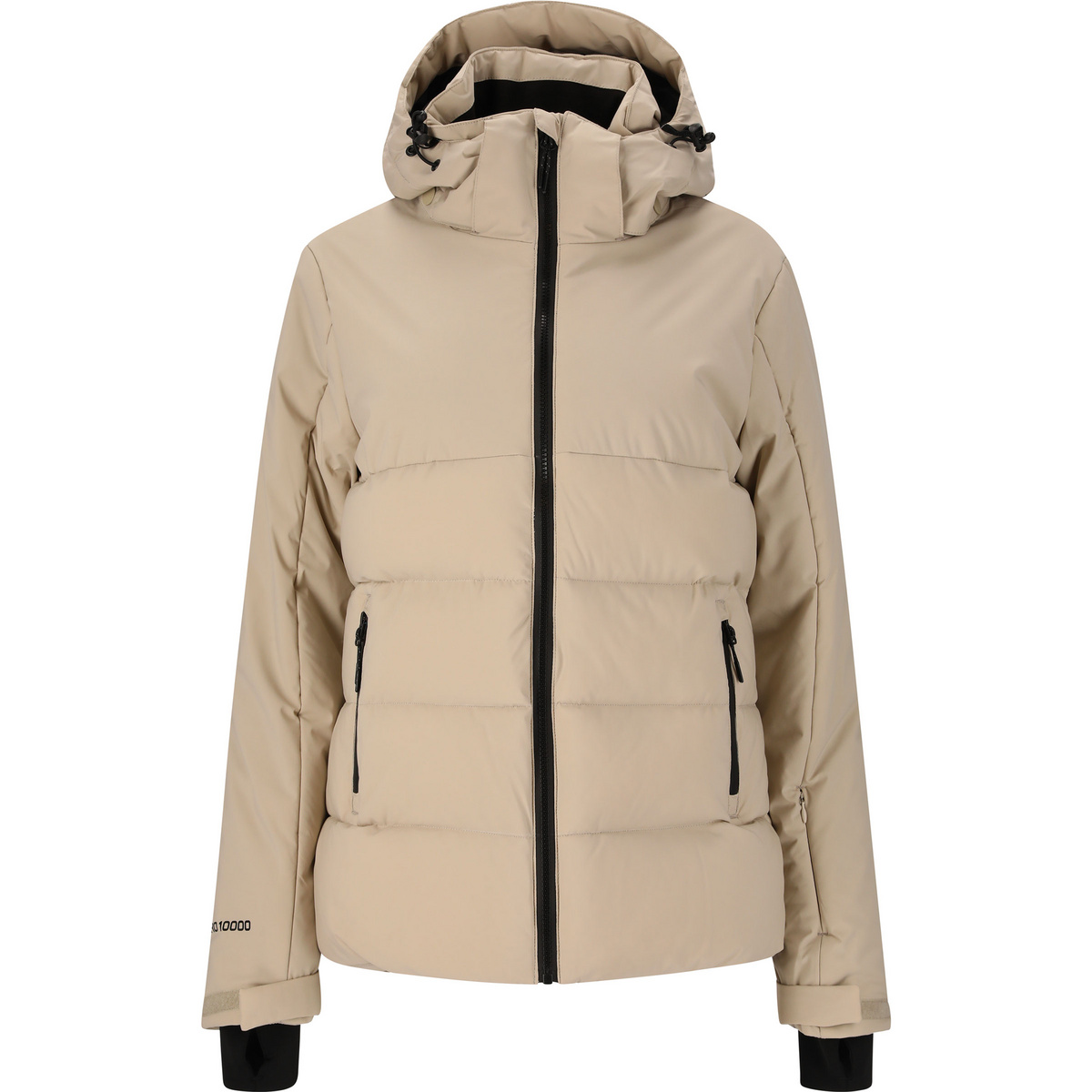 Whistler Damen Lakeland Ski Jacke (Größe L, beige)
