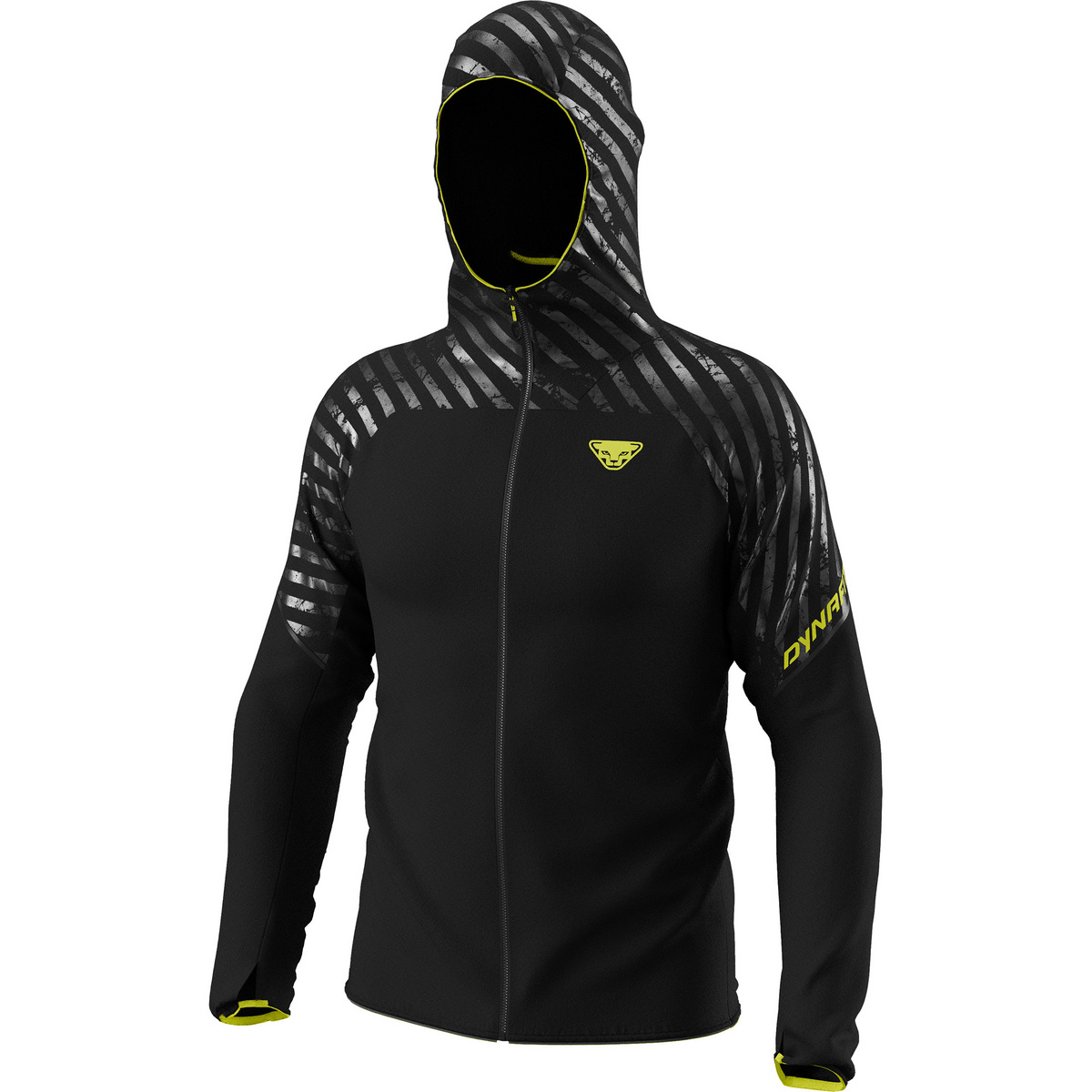 Dynafit Homme Veste coupe-vent Trail Reflective (taille L, Noir)