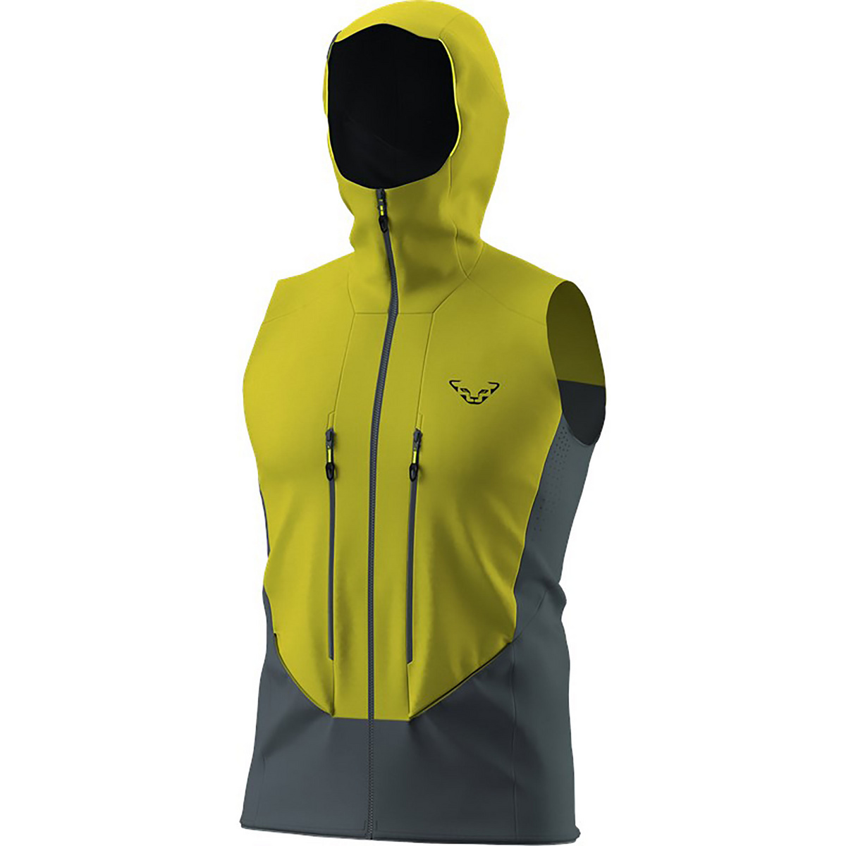 Dynafit Uomo Gilet Blacklight Softshell (Taglia L, Verde)