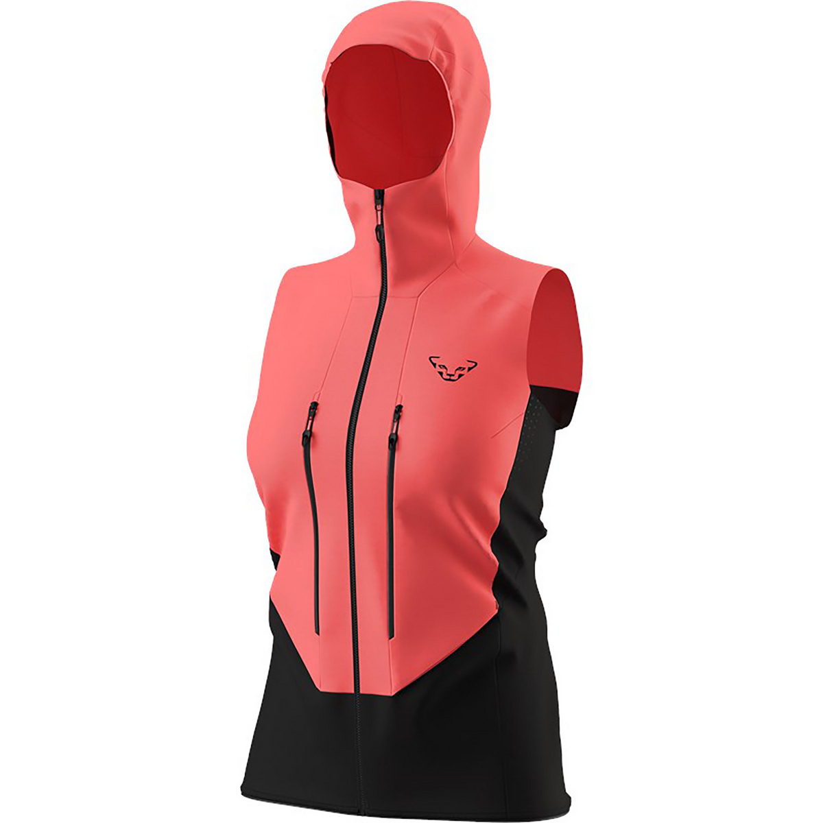 Dynafit Damen Blacklight Softshell Weste (Größe M, beige)