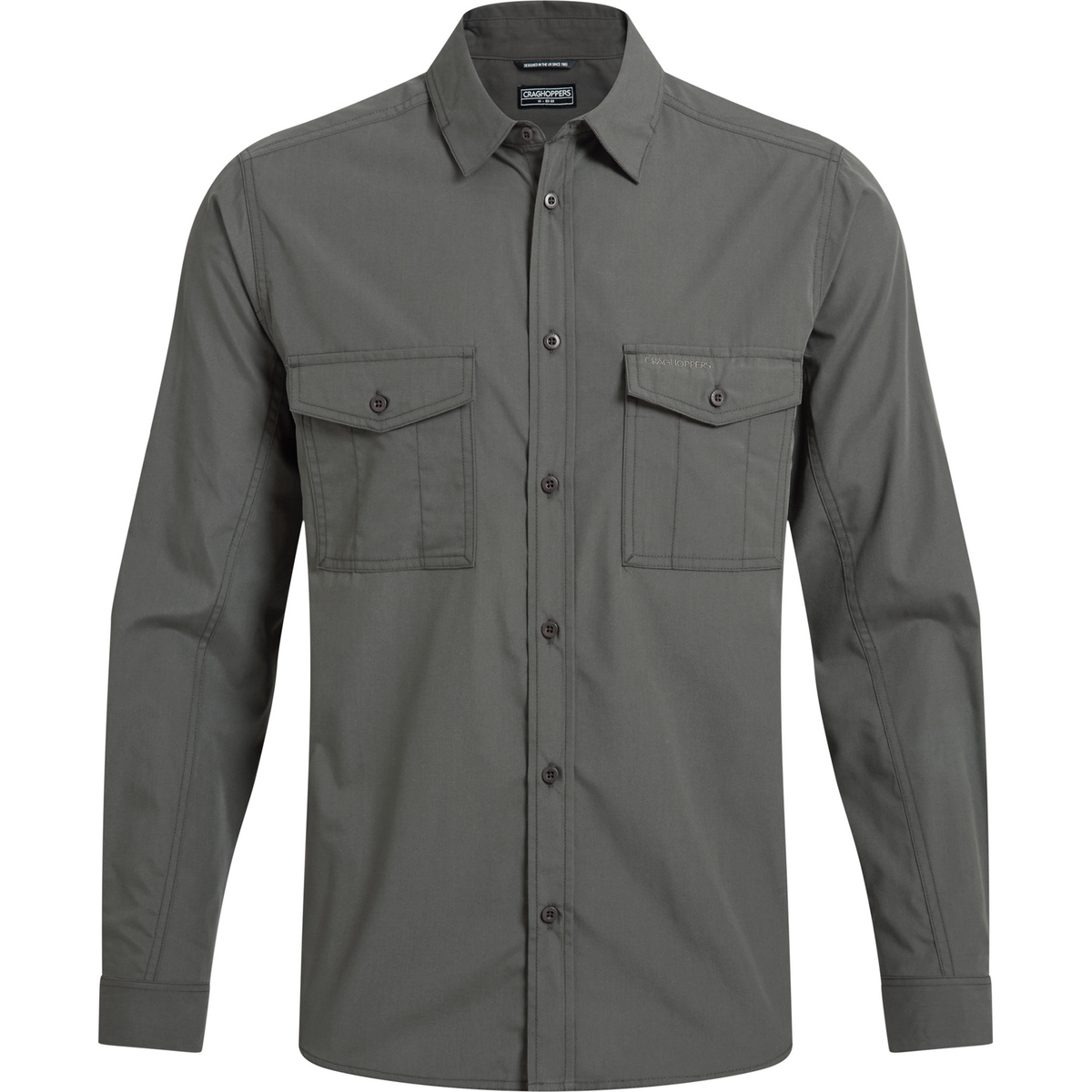 Craghoppers Herren Kiwi II Hemd (Größe XL, grau)