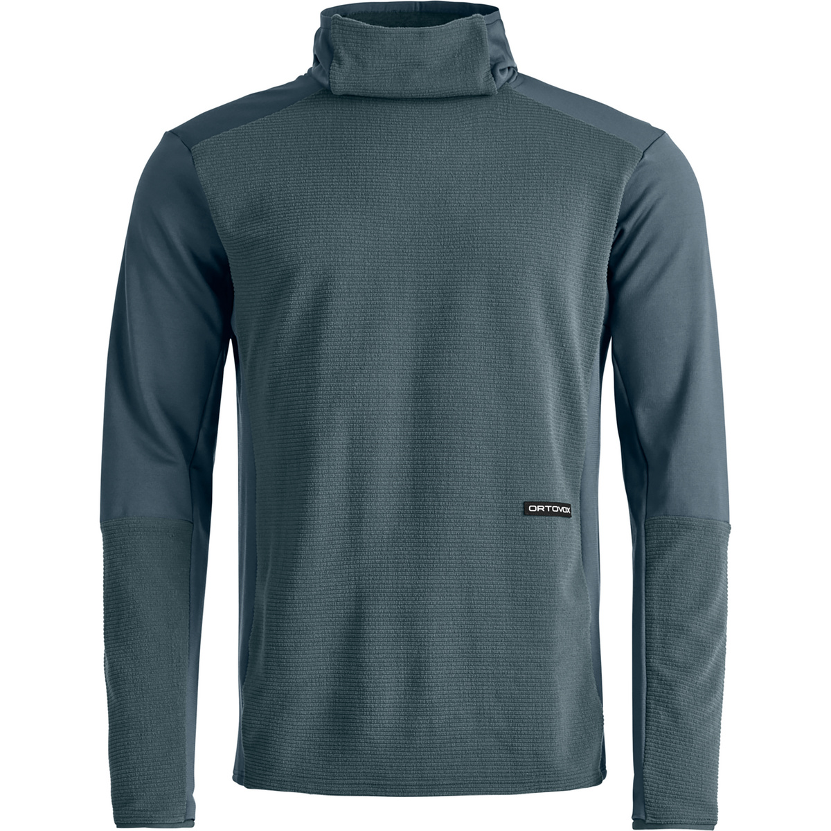Ortovox Herren Fleece Cord Hoodie (Größe XL, grau)