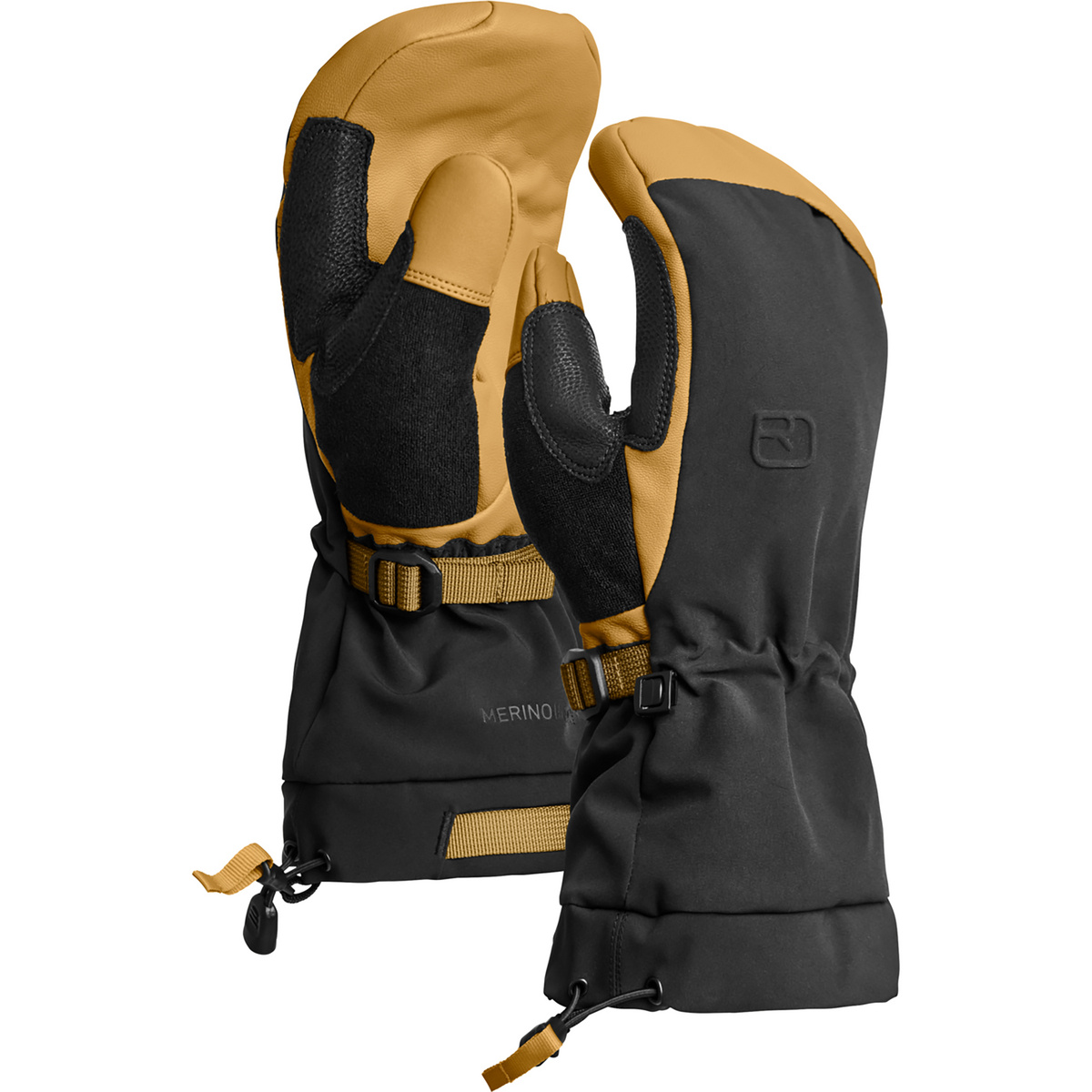 Image of Ortovox Uomo Guanti Merino Freeride Mitten