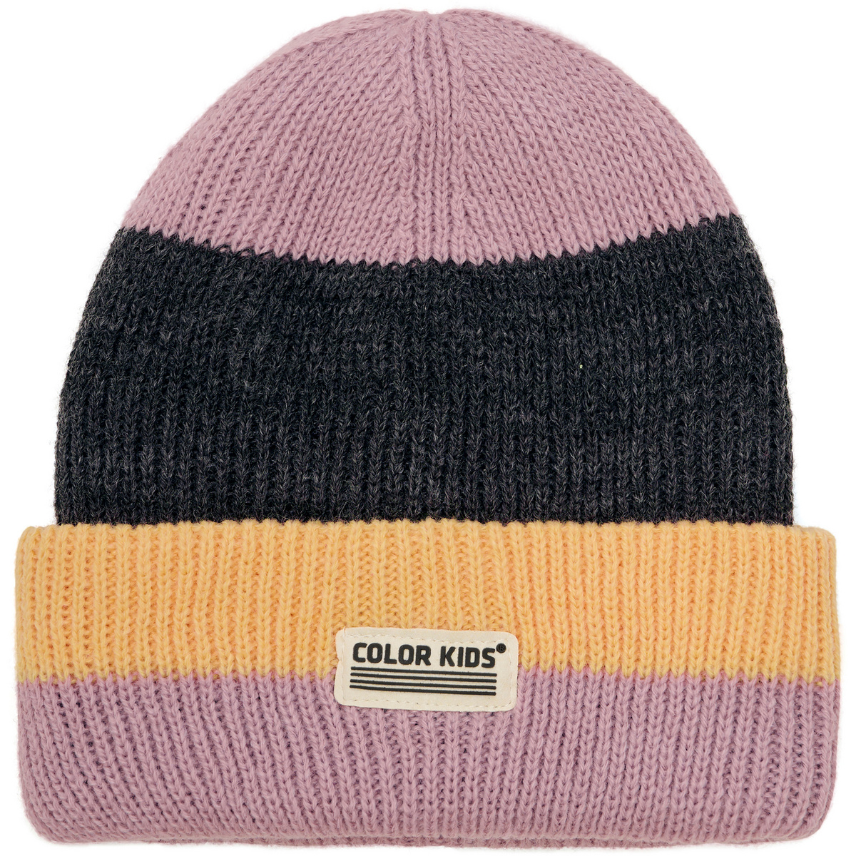 Image of Color Kids Kinder Wool & Contrast Mütze