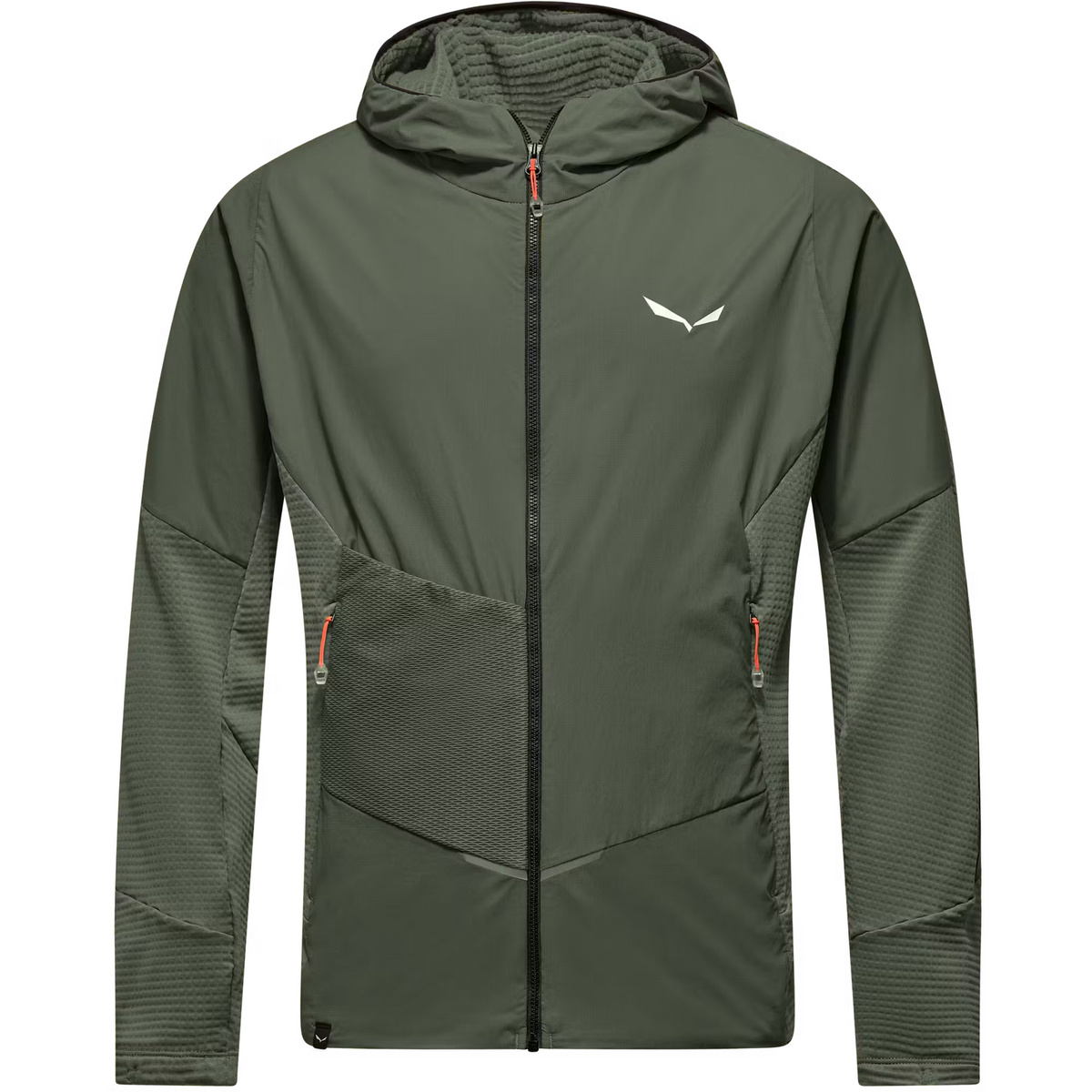 Salewa Herren Pedroc PL Wind Hoodie Jacke (Größe L, oliv)