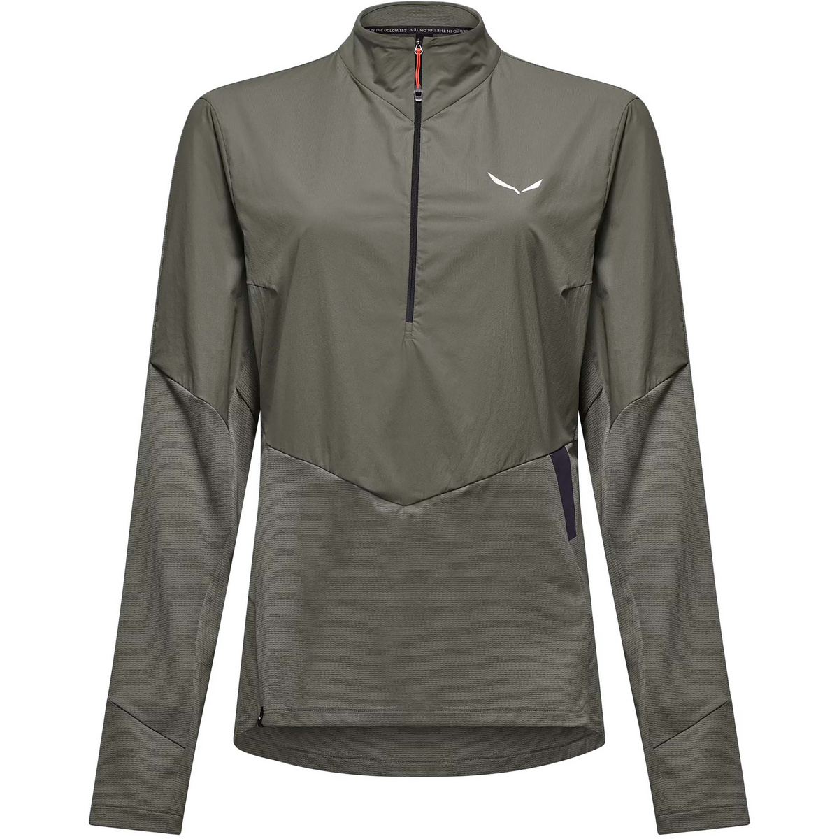 Image of Salewa Donna Maglia a manica lunga Pedroc Dry Wind Half Zip
