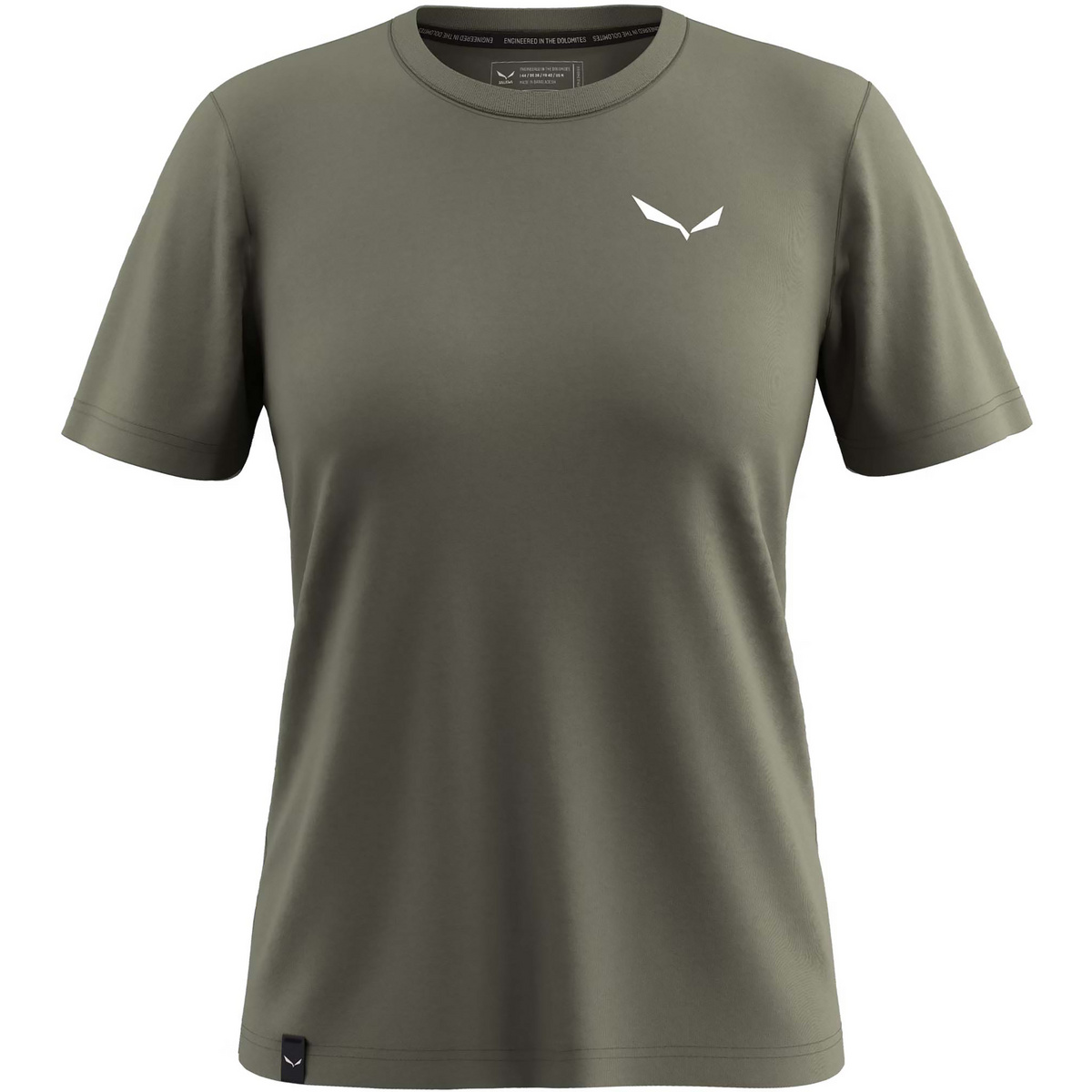 Salewa Damen Eagle Vocab T-Shirt (Größe XXS, gruen)