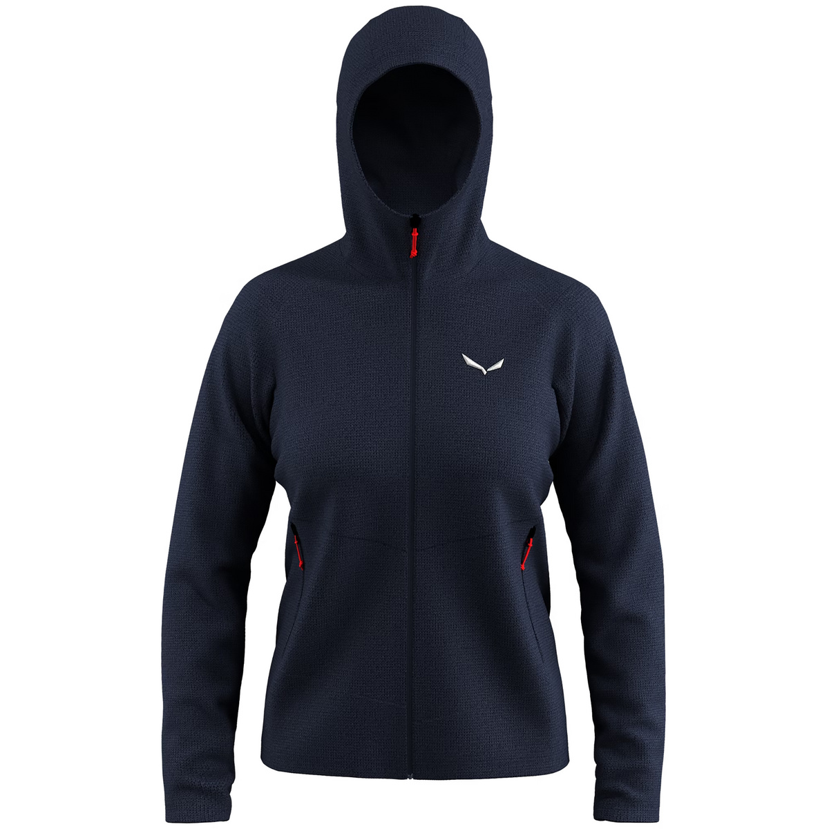 Salewa Damen Puez Rocca PL Hoodie Jacke (Größe M, blau)